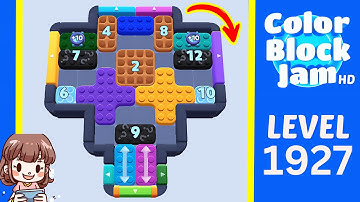 Color Block Jam Level 1017 (1927) Solution Walkthrough