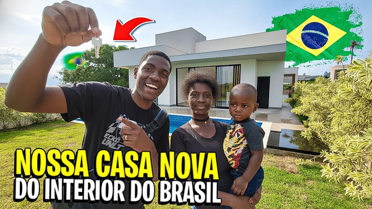 Minha ESPOSA Chorou De EMOÇÃO Por COMHECER A Nossa CASA Do INTERIOR - Pobre VIVE Bem NO BRASIL ?
