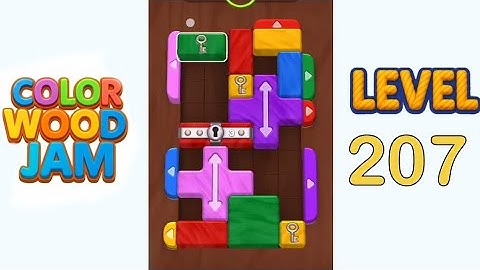 Color Wood Jam Level 207 Walkthrough Solution