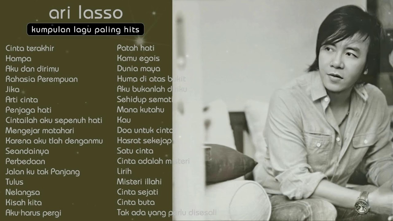 Ari Lasso I Cinta Terakhir I Hampa I Aku Dan Dirimu - 🔴Live Streaming 24 Jam