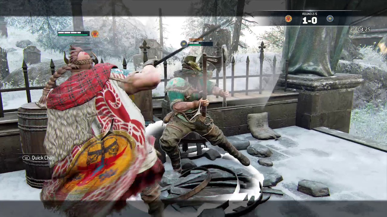 FOR HONOR | Wow! Indeed - Highlander vs Berserker Duel Gameplay PS4 PRO