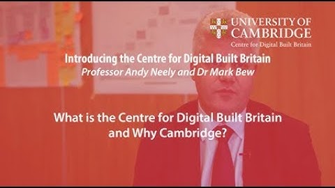 What is the Centre for Digital Built Britain?