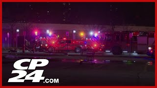 Walmart damaged after fire at Square One in Mississauga