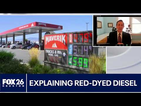 Red-dyed diesel explained by energy expert