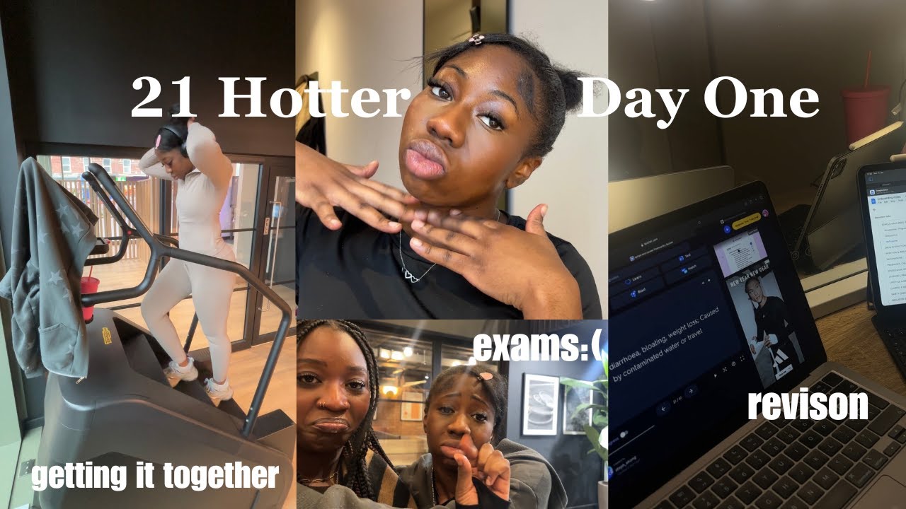 DAY ONE OF 21 HOTTER WITH MONET!!