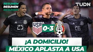 Away thrashing! | Highlights and Goals: USA 0-3 Mexico | Friendly | TUDN