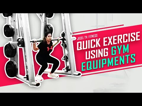 how-to-use-gym-equipment-|-quick-exercise-for-beginners-|-jecel-tv-fitness