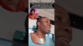 Nollywood actress Bolaji Ogunmola breaks down 😭 after airline leaves her stranded at Ekiti airport.