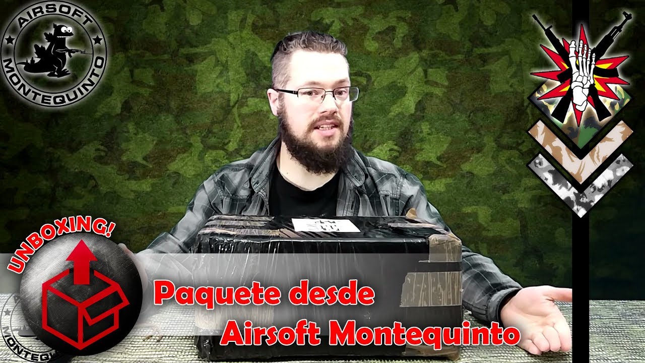 Unboxing: Paquete desde Airsoft Montequinto
