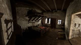 360° VR 3D short film 8K - Ocre VR 2/3 - Medieval House, Norman Church Ruins.