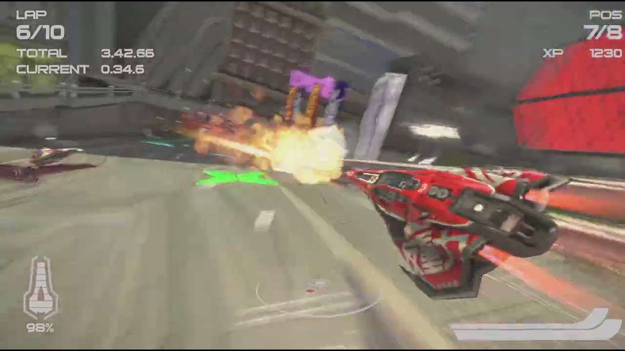 WIPEOUT 2048 A+ Race Struggle