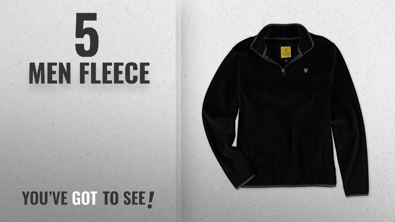 Aeropostale Fleece [ Winter 2018 ]: Aeropostale Mens Logo Fleece Jacket 001 L