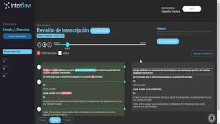 Tutorial Transcripción Interflow