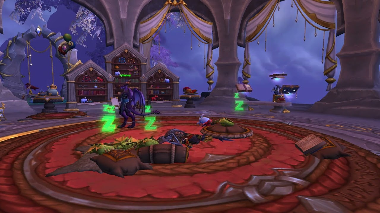 Dragonflight Short and Cute: Tuckered Out With The Baby Dragons