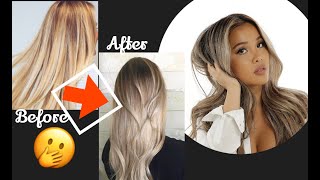 Dye Dark Root Balayage at Home
