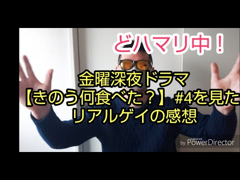 【きのう何食べた？】#4 リアルゲイが見た時の反応と感想。