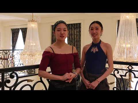 ハンブルク・バレエ団2018年日本公演　～　有井舞耀＆菅井円加　ビデオメッセージ　～