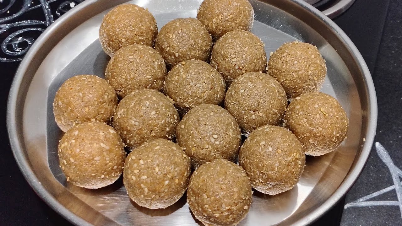 నడుము నొప్పులు మోకాళ్ళు నొప్పులు వున్న వాళ్ళు ఈ లడ్డు ట్రై చేయండి 💪 #trending #food  #లడ్డు #health 