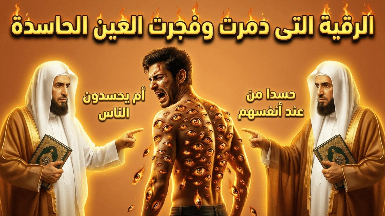 الرقية التى ابطلت العين والحسد واخرجت كل عين حاسدة حاقدة معجبة  عين قوية قديمة متراكمة اقوى رقية عين