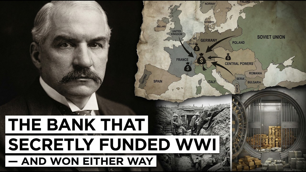 The Bank That Secretly Funded Both Sides of WWI — And Won Either Way