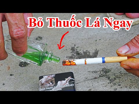 Video Đến 1 Người Nghiện Thuốc Lá Lâu Năm Cũng Sẽ Từ Bỏ... - youtube