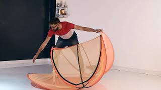 Ravi Tripathi | Single Bed Mosquito Net Folding Instructions - 8882859612 screenshot 2