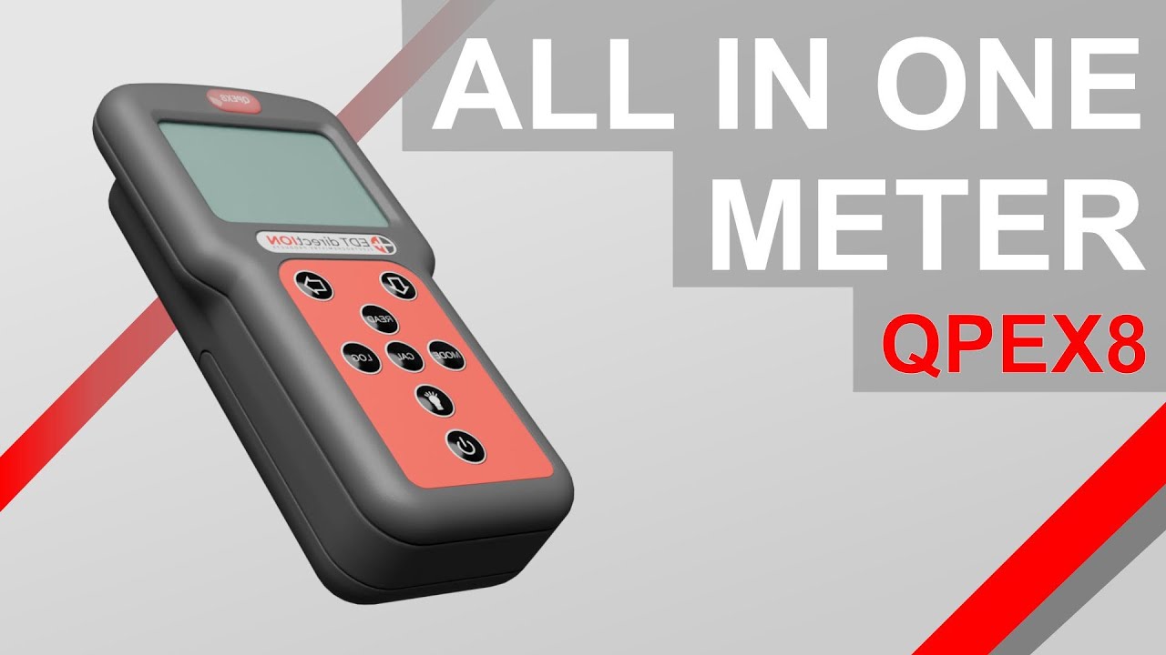 Multi-Parameter Meter for Water Testing - QPEX8