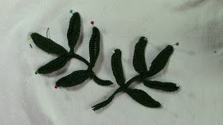 Irish Crochet Basics. Leaves