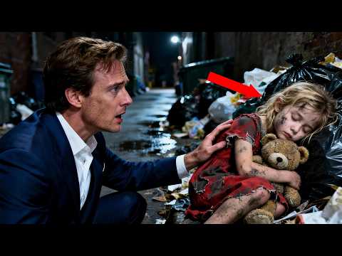 Billionaire Finds Poor Girl Sleeping in Trash — Her Story Brings Him to His Knees...