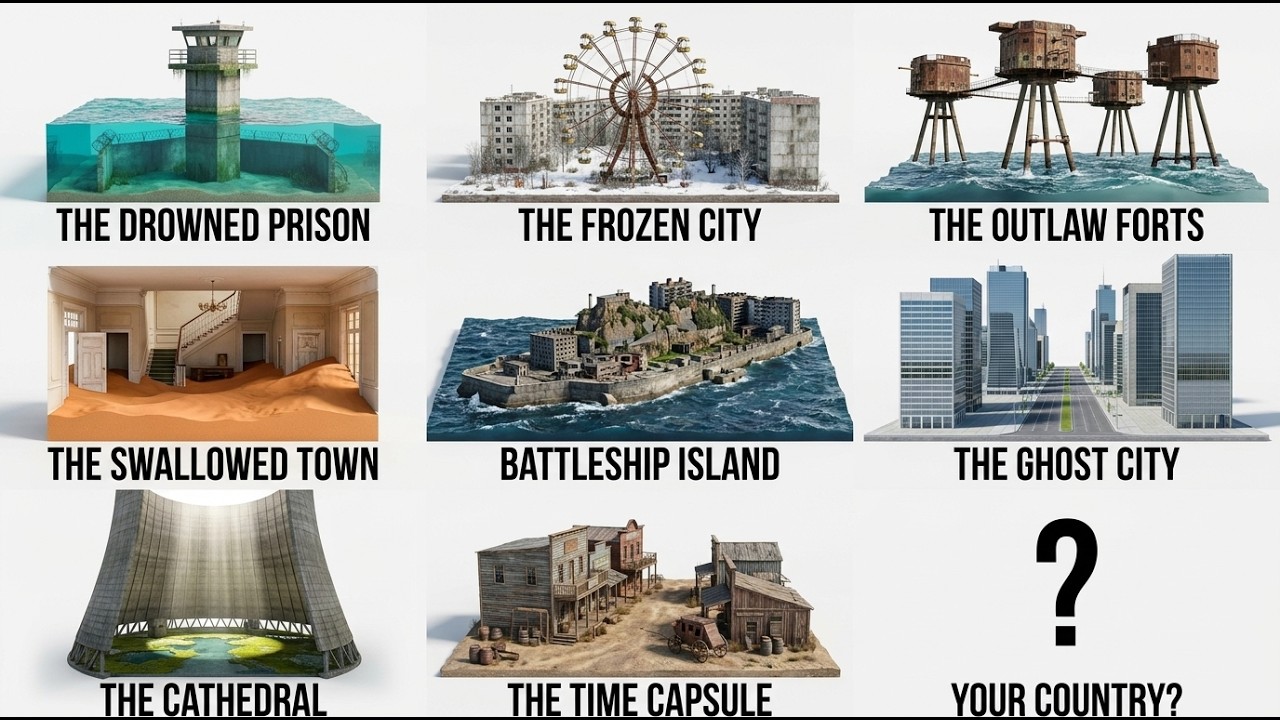 EVERY TYPE OF ABANDONED PLACE YOU DIDN'T KNOW EXISTED EXPLAINED
