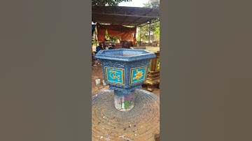 Chậu lục giác 38 hoa văn Phúc Lộc Thọ phối sen giả đá xanh đen #Shorts