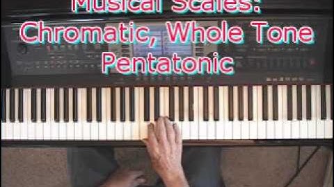 Musical Scales: Chromatic, Whole Tone & Pentatonic Scales.wmv