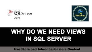 65- Why do we need Views in SQL SERVER (Hindi/Urdu)