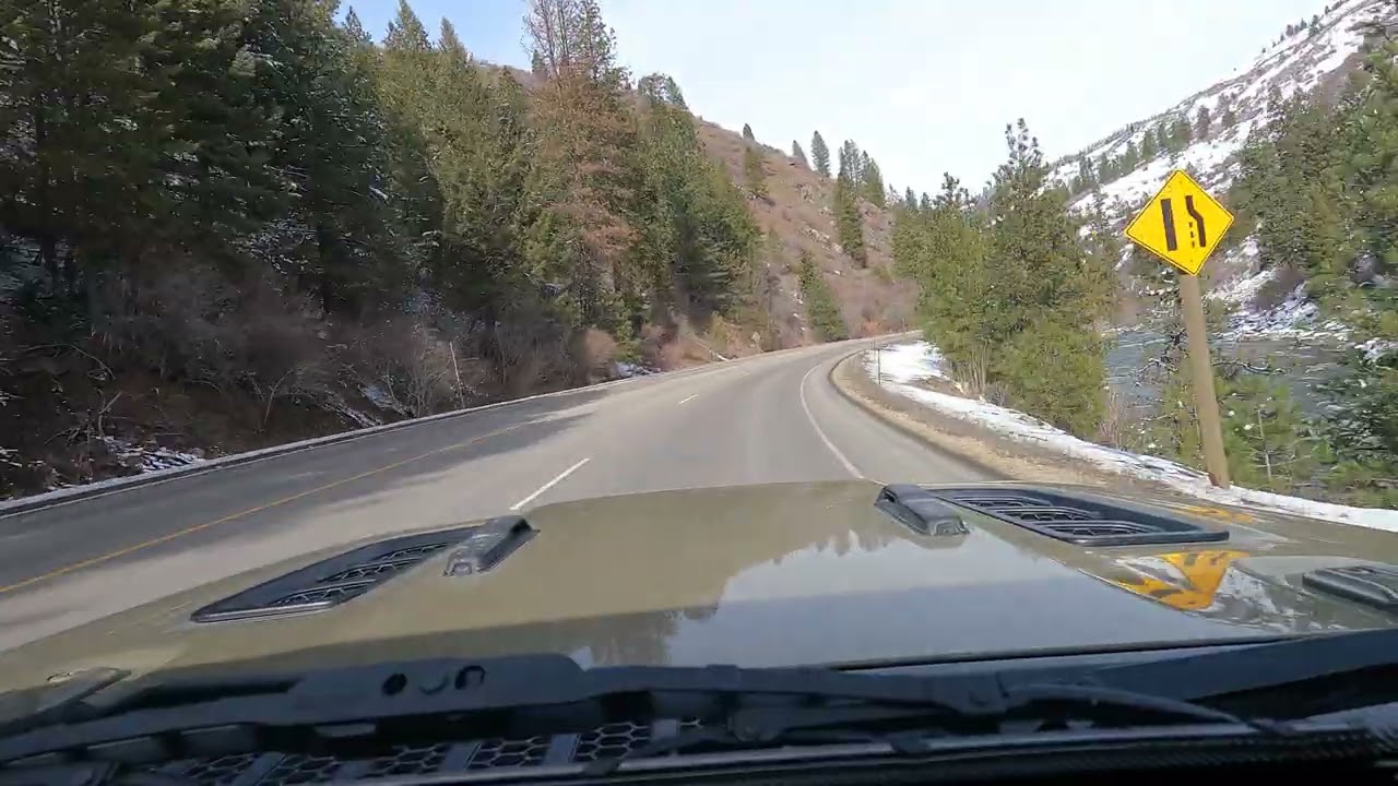 Road Trip in winter to McCall Idaho