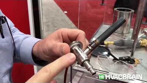 Danfoss TU valve brazing demo - AHR Expo 2017