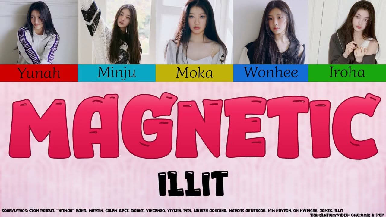 ILLIT - Magnetic Lyrics (Han/Rom/Eng) - YouTube