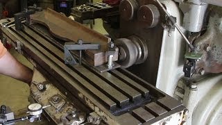 vance matcher pressure plate face milling on a horizontal mill