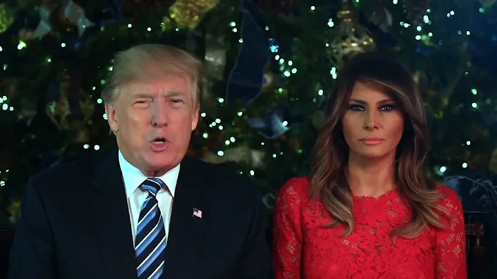 President Trump, Melania Give Christmas Greeting