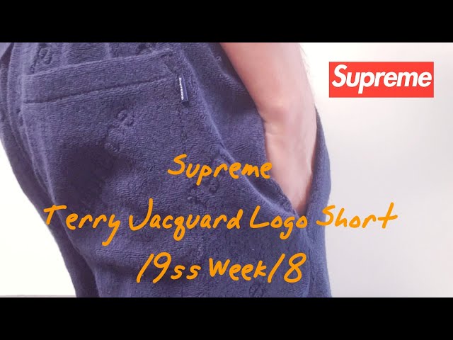 Supreme Terry Jacquard Logo Short シュプリーム テリー ロゴ