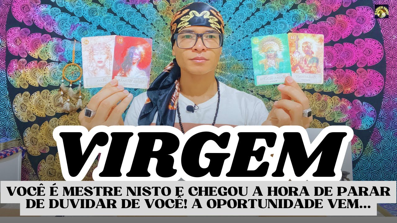 ♍️VIRGEM VOCÊ É MESTRE NISTO E CHEGOU A HORA DE PARAR DE DUVIDAR DE VOCÊ 🔑🕯️
