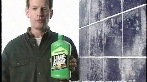 Lime-A-Way Rust Remover Commercial (2003)