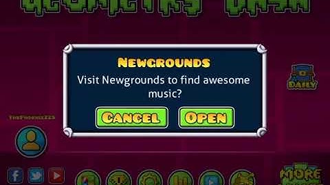 How to open newgrounds and put in a song ID