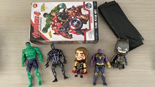 Unboxing Avengers Superhero/Action Figures/Spiderman, Iron Man, Hulk, Captain America #37