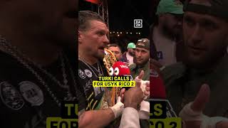 "After Kabayel!" Turki Alalshikh calls for Oleksandr Usyk vs. Rico Verhoeven 2