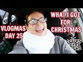 WHAT I GOT FOR CHRISTMAS 2019... VLOGMAS DAY 25