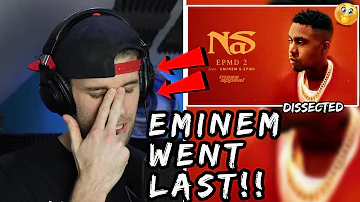 NAS VS EMINEM?! | Rapper Reacts to Nas - EPMD 2 feat. Eminem & EPMD (FIRST REACTION!!)
