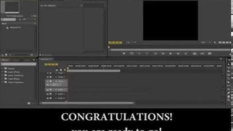 Video Editing - Beginners Tutorial - 01 Starting A New Project in Adobe Premiere Pro CS6