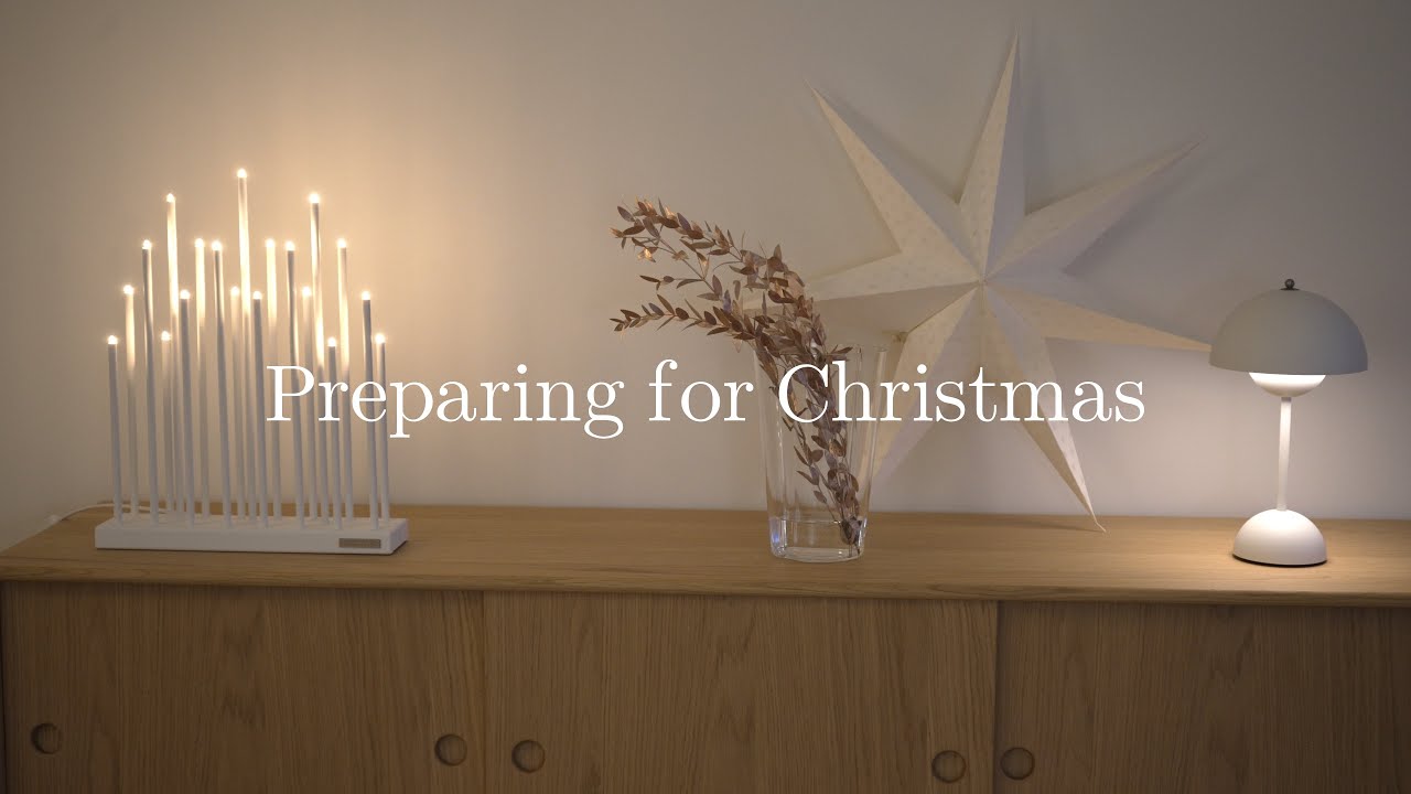 Preparing for Christmas | Minimal & Simple Christmas Decor for a Calm Nordic Christmas