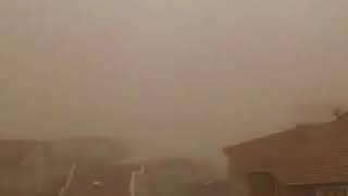 ankara polatl kumfrtnas frtna sandstorm  Ankara Polatlda Kum Frtnas Grntleri