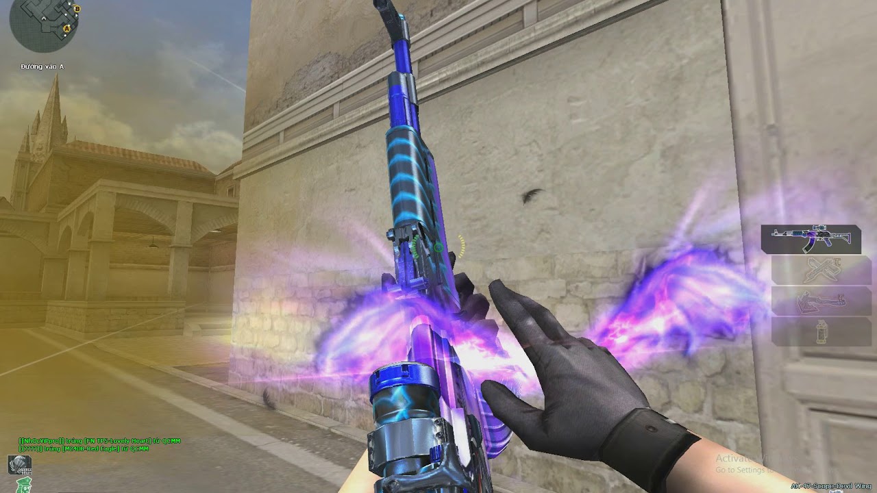 AK 47- Scope Devil Wing - Đôi Cánh Ác Qủy